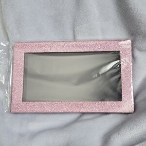 🟢 Pink Glitter Eyeshadow Case Magnetic For Loose Singles